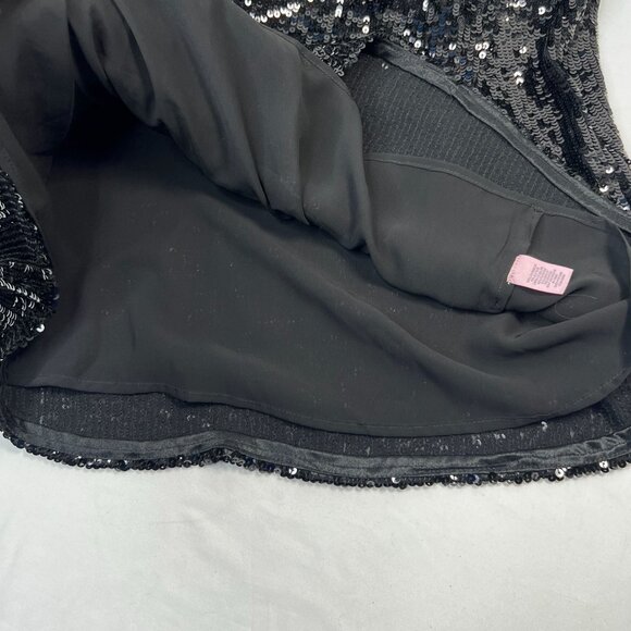 Calypso St Barth Sequin Maxi Skirt Silk Long Party Special Occasion Black XS - Picture 13 of 13